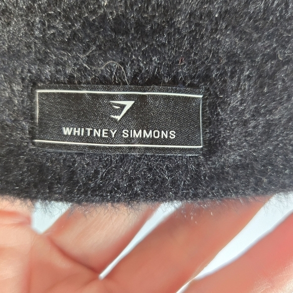 Gymshark Whitney Simmons eyelash knit bandeau tank top bra - Picture 7 of 13